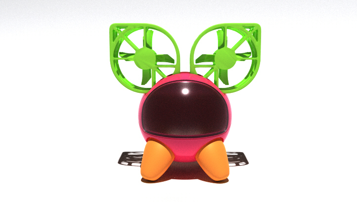 家庭用ロボットのモックアップ製作