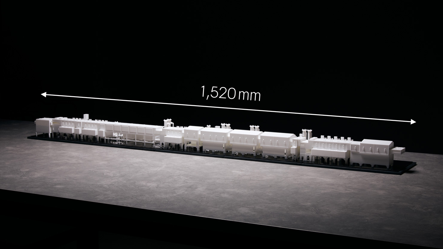 プリント基板製造装置模型