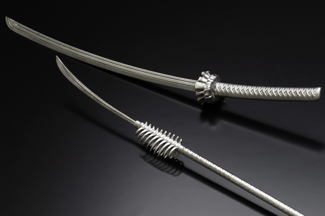 漫画作品のミニチュア刀